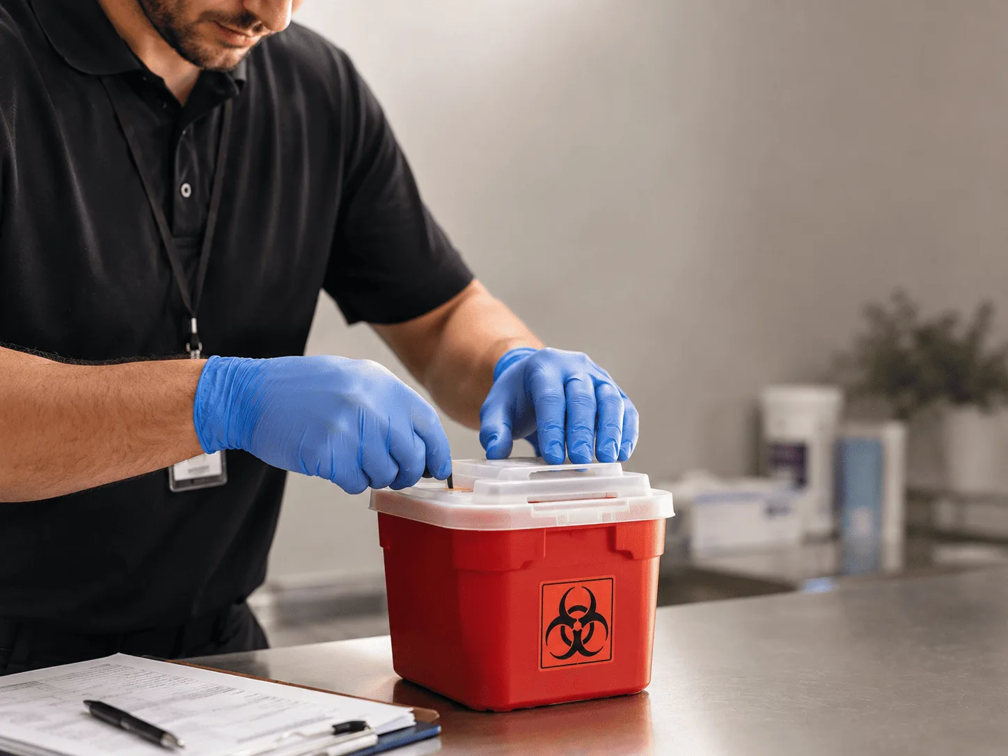 Why choose Sharps Waste Disposal in Cooks, MI